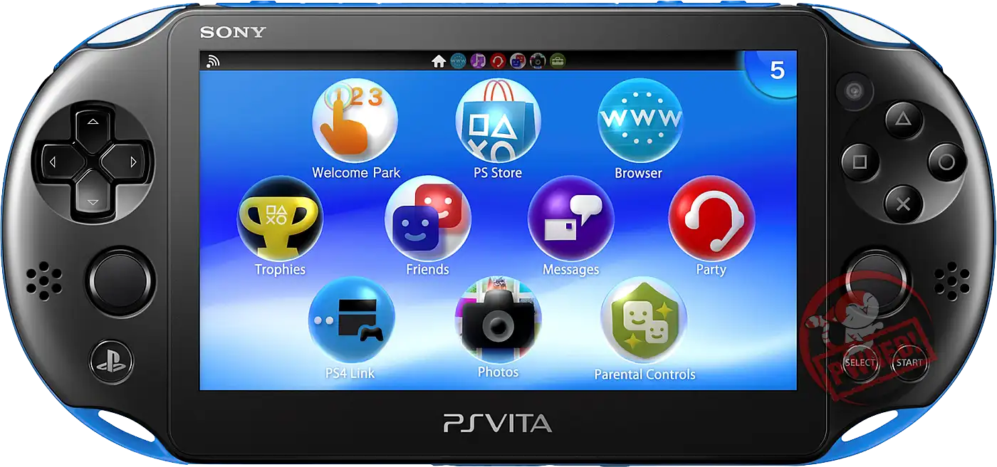 PlayStation Vita Slim Console - Blue + Black (NTSC/J)(PS Vita) | PlayStation Vita