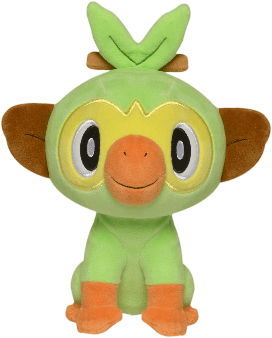 pokemon_grookey_8inch_plush.png Pokemon: 8inch Grookey Plush