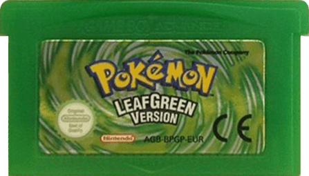 Pokemon: LeafGreen Version Cartridge (GBA) | Nintendo Game Boy Advance