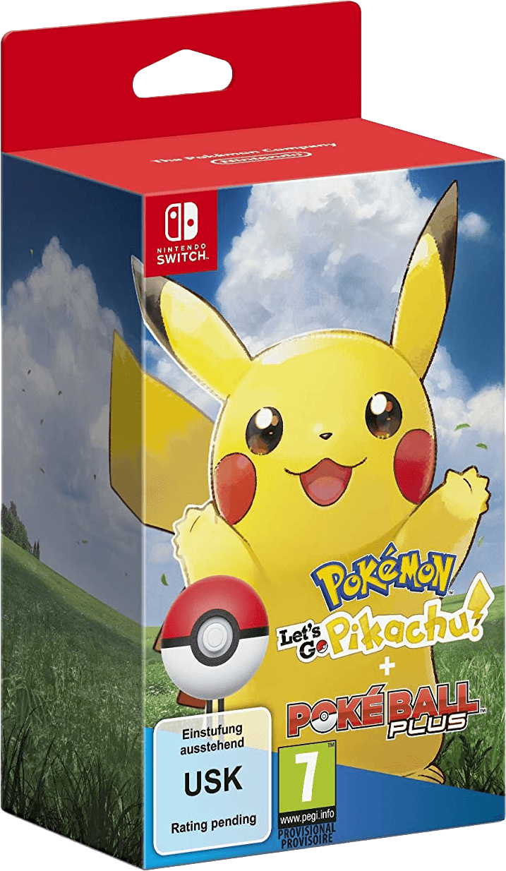 Pokemon Lets Go Pikachu Pokeball Plus Ns Switchnew