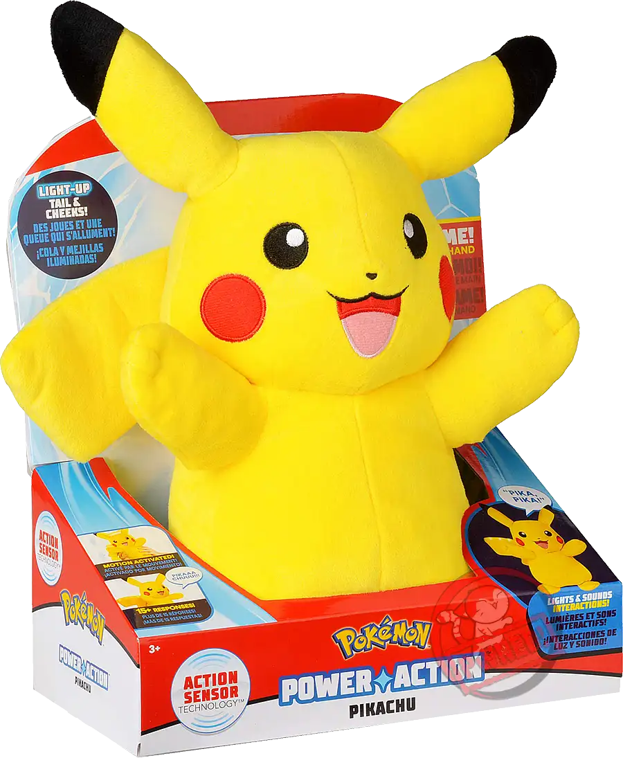 Pokemon: 10'' Pikachu Power Action Plush