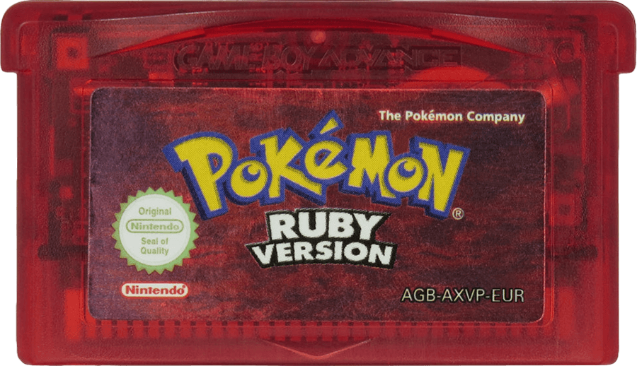 pokemon_ruby_version_gba.png Pokemon: Ruby Version Cartridge (GBA) | Game Boy Advance