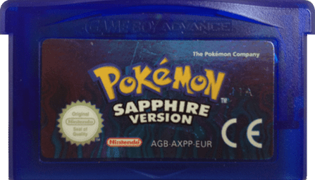 pokemon_sapphire_version_gba.png Pokemon: Sapphire Version Cartridge (GBA) | Nintendo Game Boy Advance