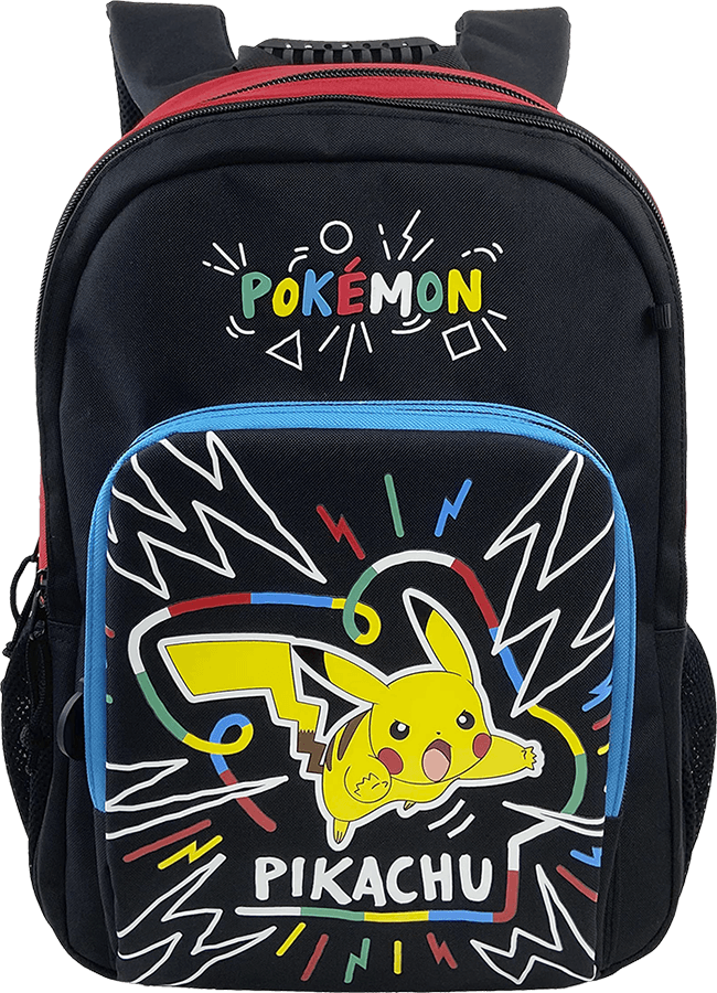 Pokemon: Pikachu Colourful School Backpack - 42cm
