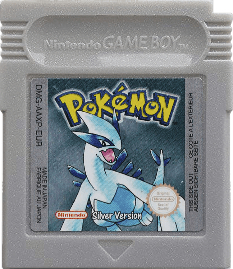 pokemon_silver_version_gbc.png Pokemon: Silver Version Cartridge (GBC) | Game Boy Color