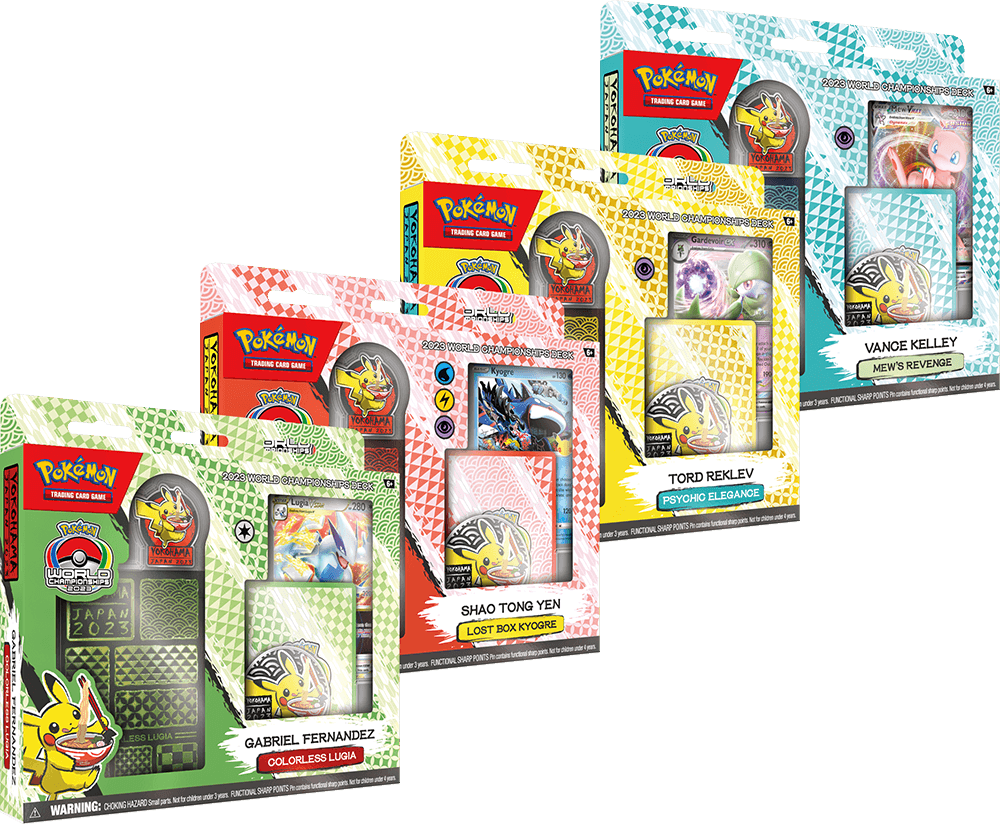 Pokemon TCG: 2023 World Championship Decks