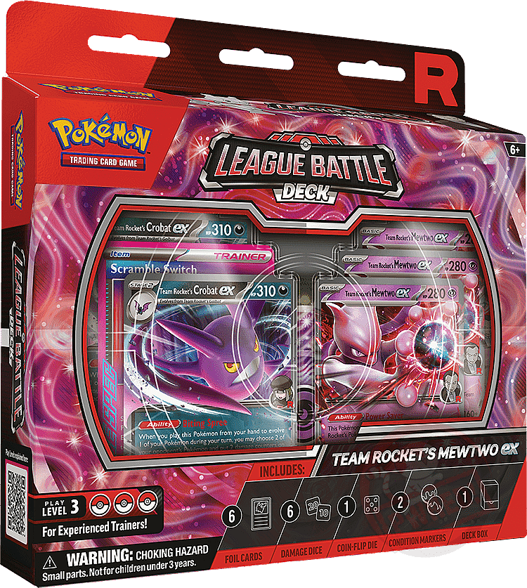 Pokemon TCG: League Battle Deck - Team Rocket's Mewtwo ex