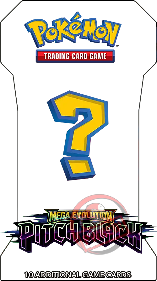 Pokemon TCG: Mega Evolution - Pitch Black Sleeved Booster Pack