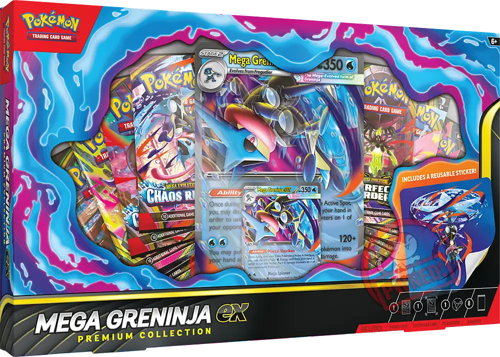 Pokemon TCG: Mega Greninja ex Premium Collection