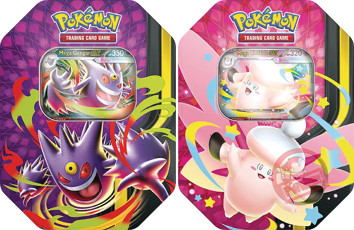 Pokemon TCG: Mega Moonlit ex Tin