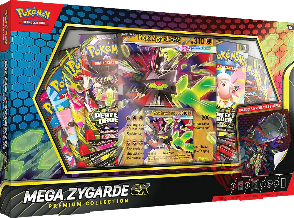 Pokemon TCG: Mega Zygarde ex Premium Collection