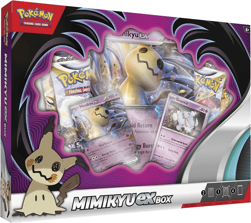 Pokemon TCG: Mimikyu ex Box