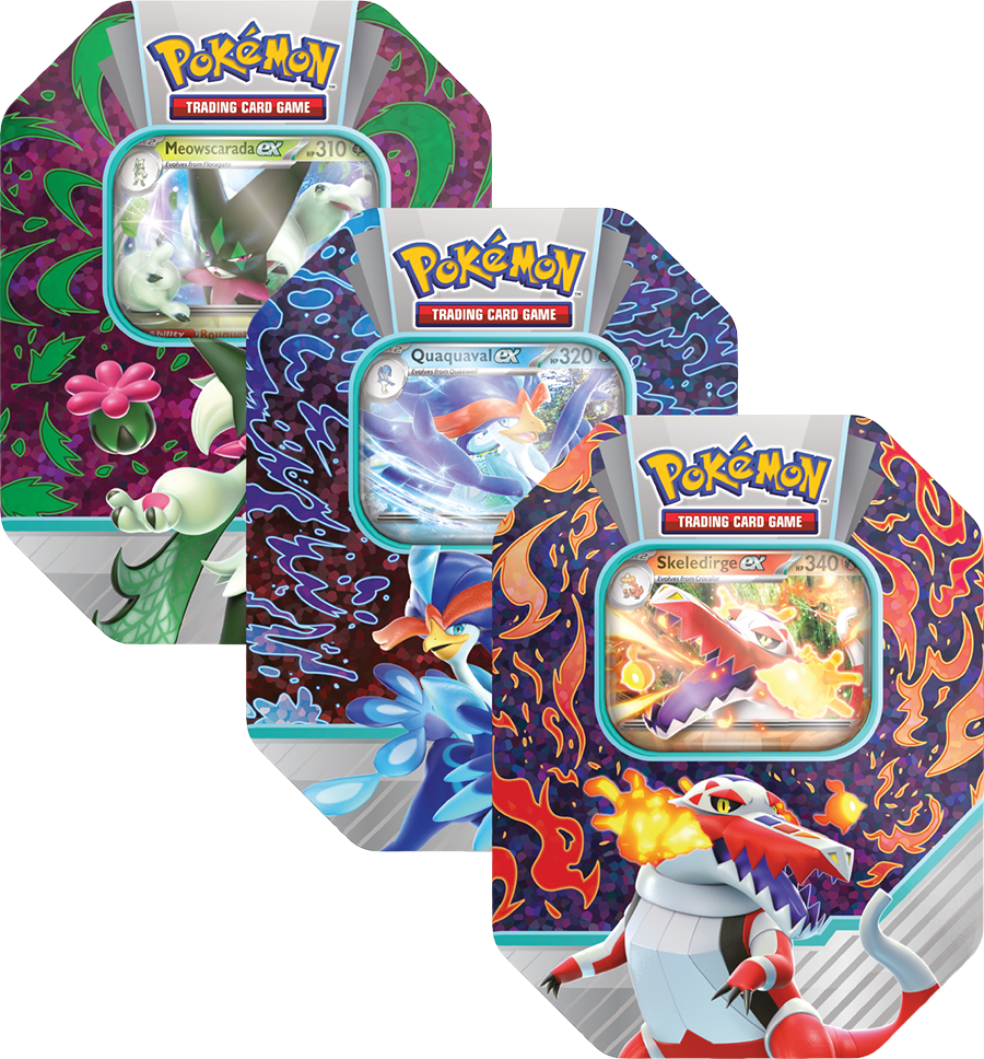 Pokemon TCG: Paldea Partners Ex Tins