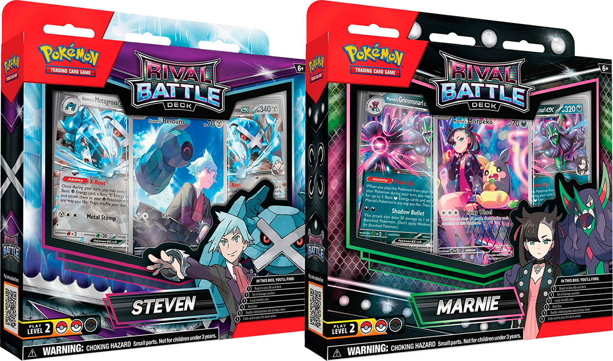 Pokemon TCG: Rival Battle Decks - Marnie and Steven