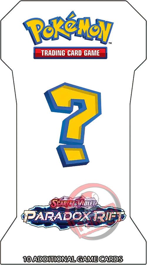 Pokemon TCG Scarlet & Violet Paradox Rift Booster Pack – 10 Cards, English, Factory Sealed