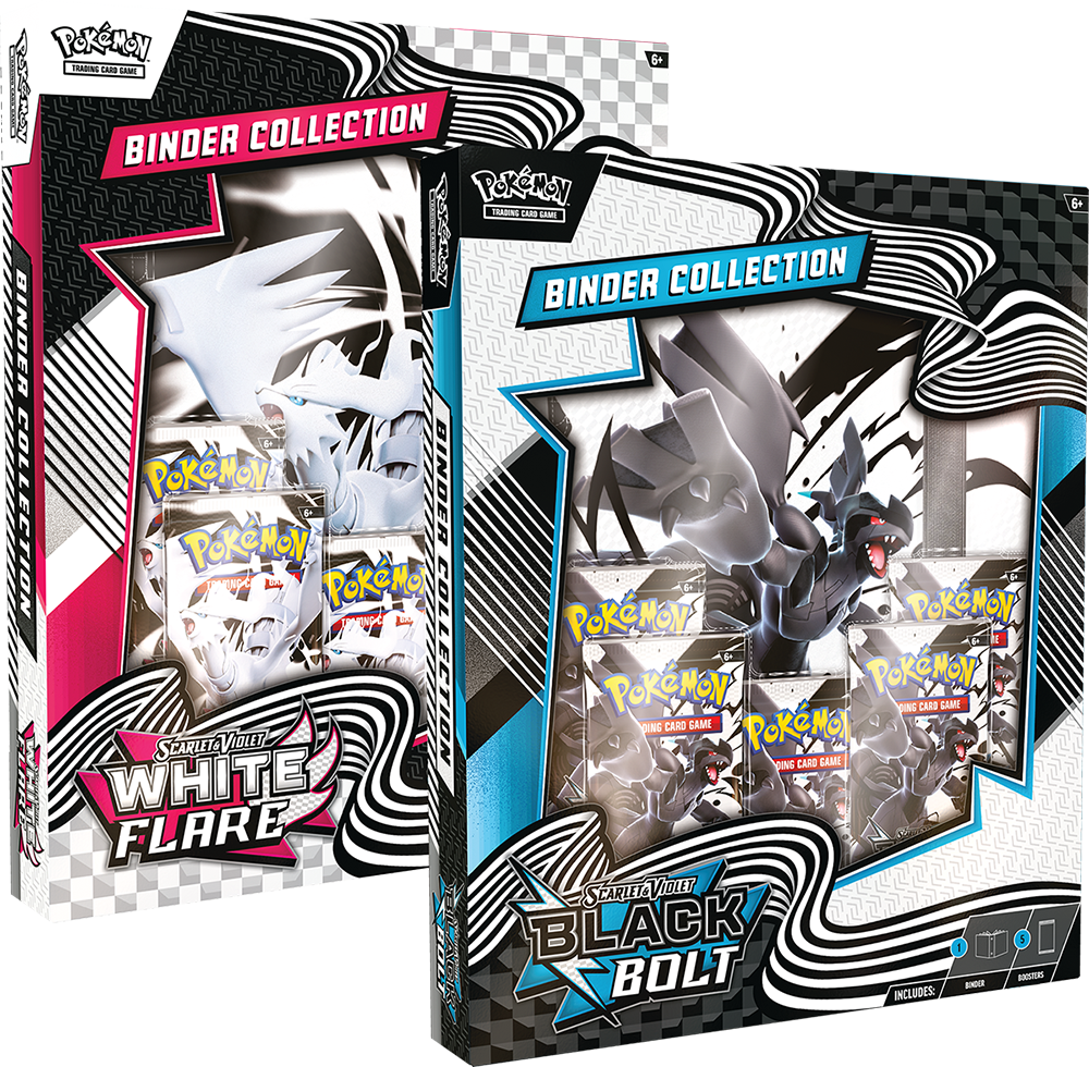 Pokemon TCG: Scarlet & Violet - Black Bolt & White Flare Binder Collection