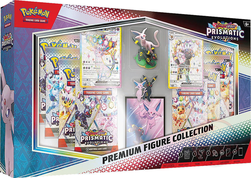 Pokemon TCG: Scarlet & Violet 8.5 - Prismatic Evolutions Premium Figure Collection