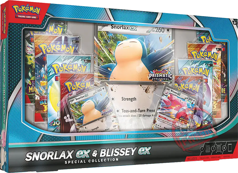 Pokemon TCG: Snorlax ex & Blissey ex Special Collection