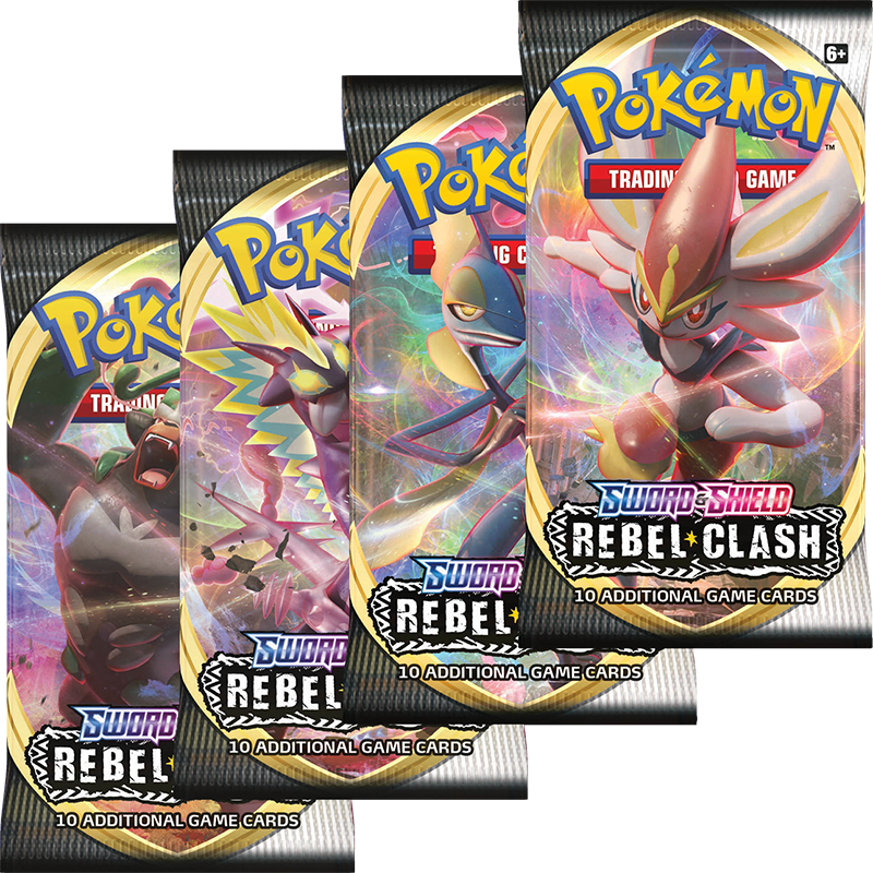 Pokemon TCG: Sword & Shield - Rebel Clash Booster Pack (New) | Buy from