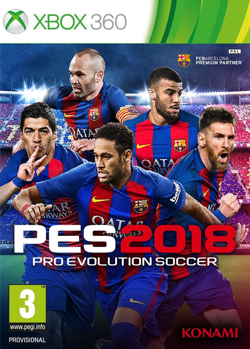 Pro Evolution Soccer 2018 (Xbox 360)