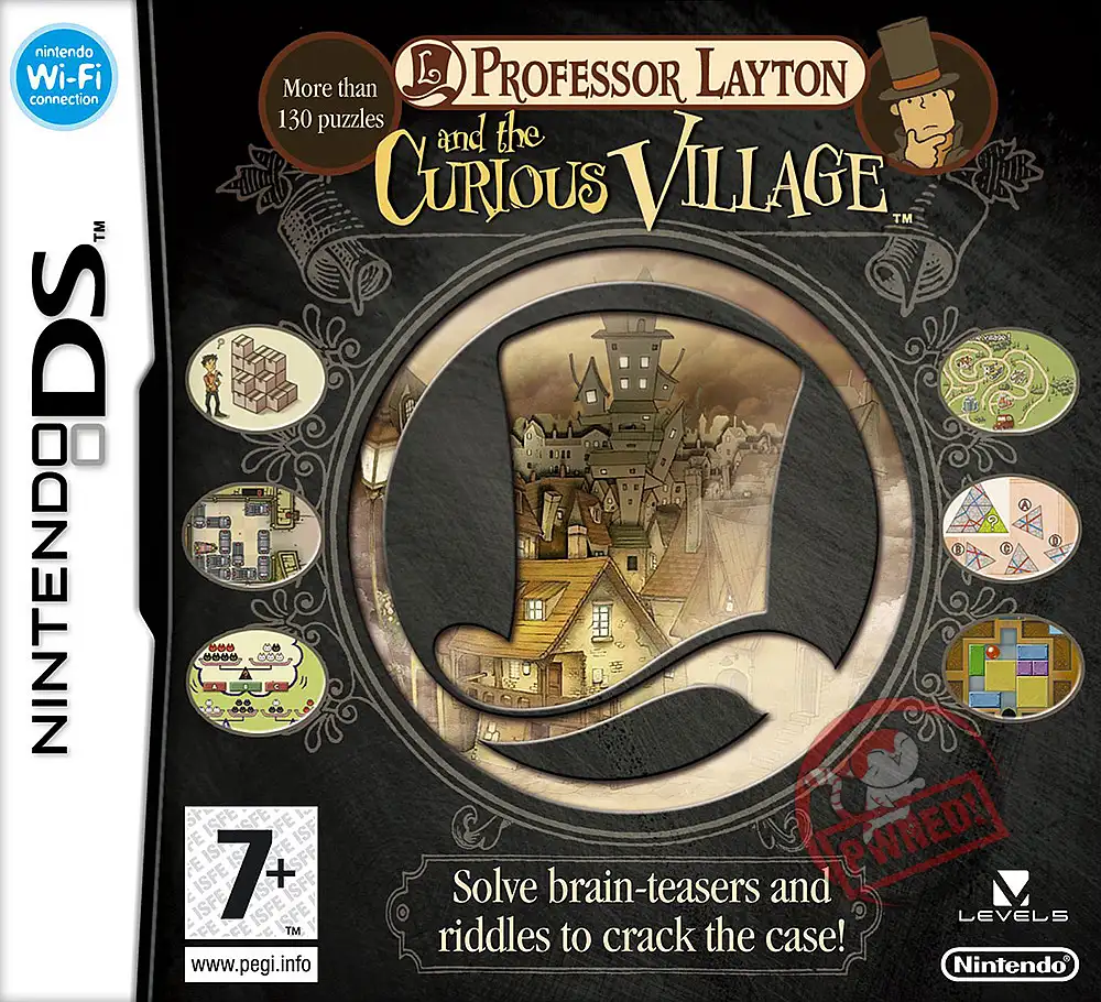 Professor Layton and the Curious Village (NDS) | Nintendo DS