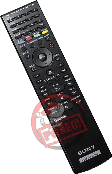 Ps3 Remote Control Tv PlayStation 3 Blu Ray Remote Control v1 (PS3)(Pwned) | Buy from Pwned ...
