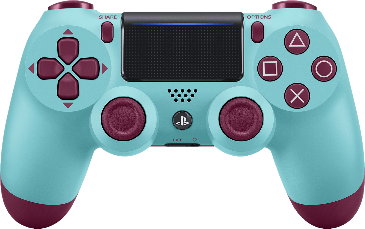 PlayStation 4 DualShock 4 Controller v2 Berry Blue PS4 Pwned
