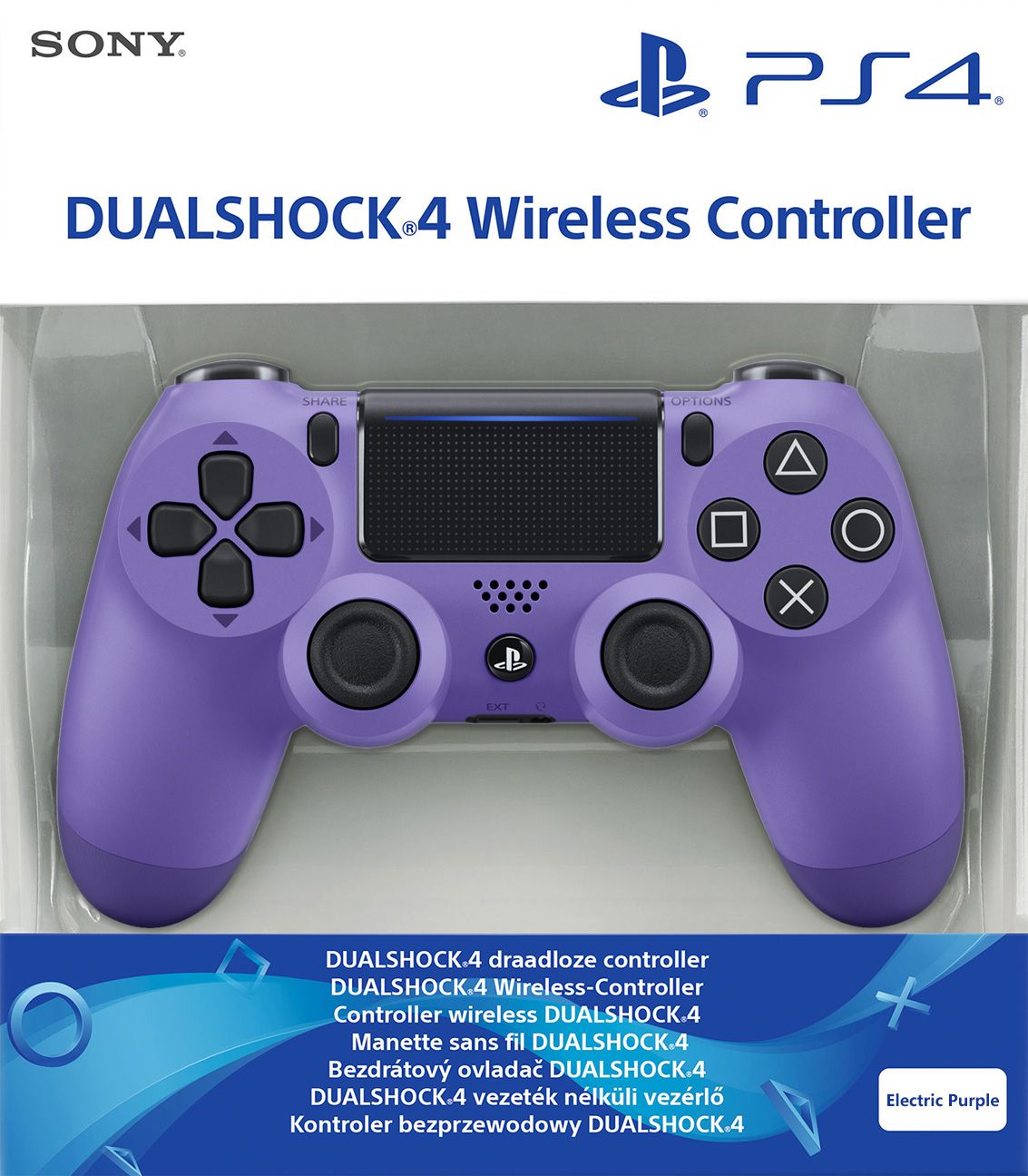 ps4_dualshock_4_controller_v2_electric_purple.jpg PlayStation 4 DualShock 4 Controller v2 - Electric Purple (PS4) | PlayStation 4