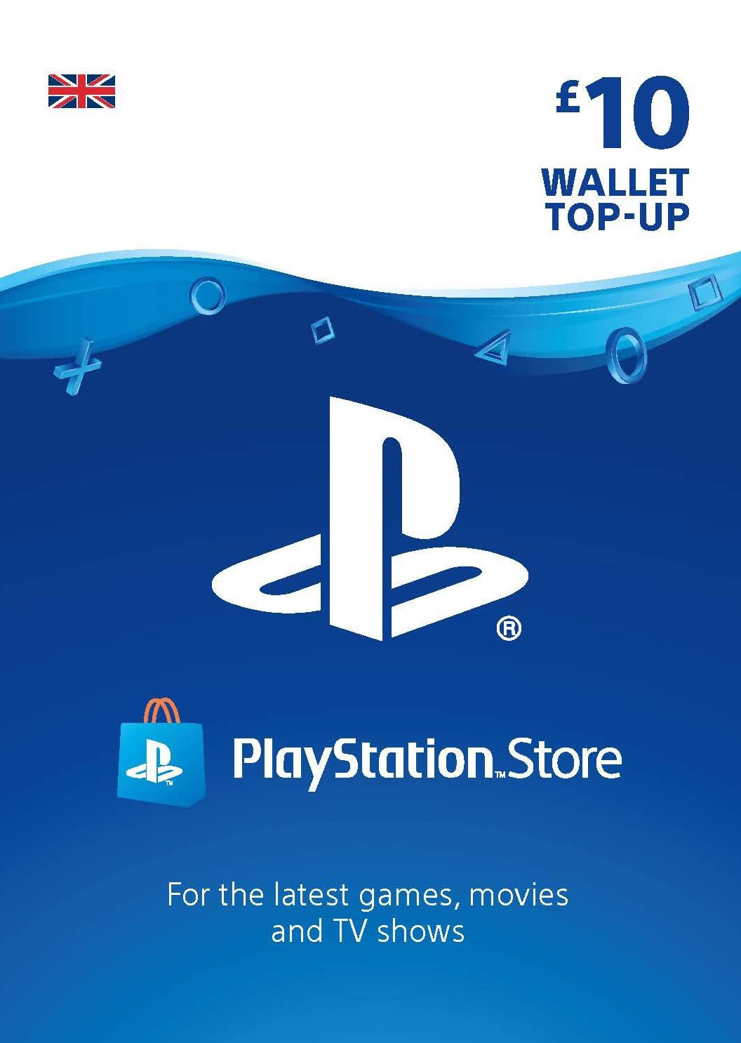 PlayStation Network Card: £10 PSN Wallet Top Up [Digital Code]