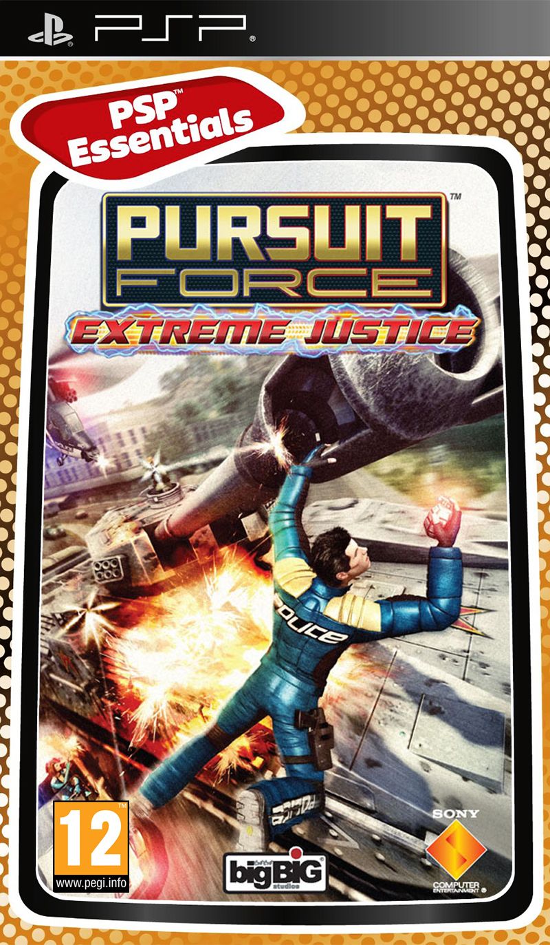 Pursuit Force: Extreme Justice - Essentials (PSP) | PlayStation Portable