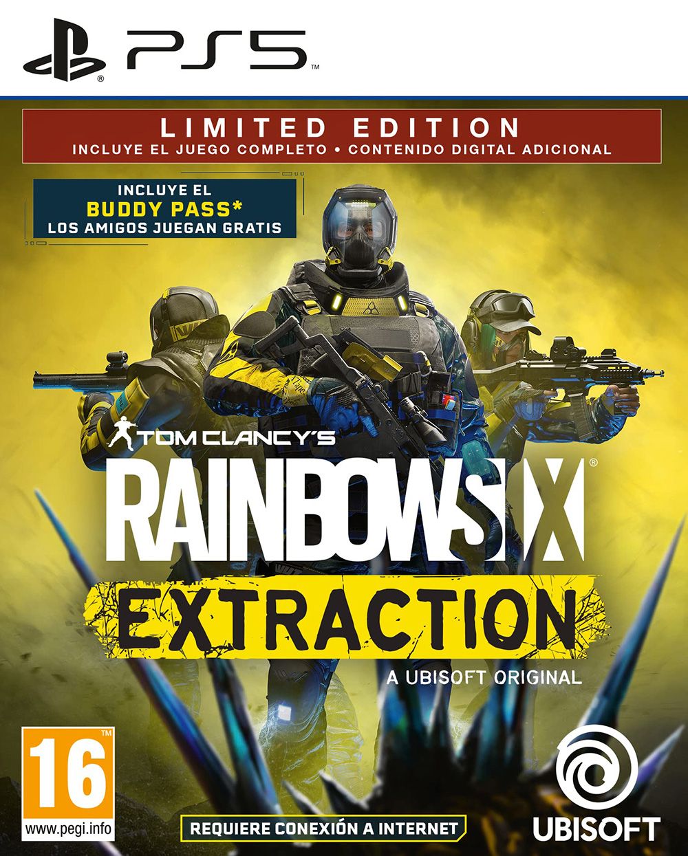 rainbow_six_extraction_limited_edition_spanish_ps5.jpg Rainbow Six: Extraction - Limited Edition (PS5) | PlayStation 5