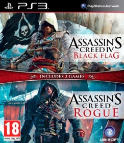2 in 1: Assassin's Creed IV: Black Flag + Assassin's Creed: Rogue (PS3) | PlayStation 3