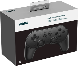 8Bitdo Pro 2 USB / Wireless Controller - Black Edition (PC / Switch) | Nintendo Switch