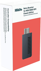 8Bitdo Retro Receiver (NES / SNES / SFC Classic Edition)