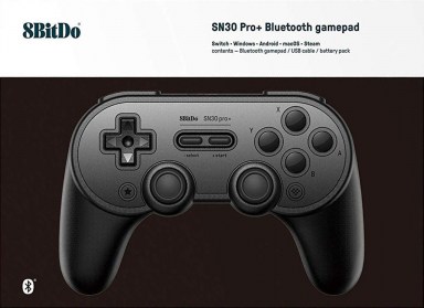 8bitdo_sn30_pro+_controller_black_edition