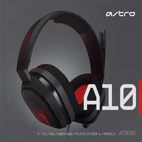 Astro A10 Gaming Headset - Red (PC / PS4 / Switch / Xbox One)