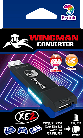 Brook Wingman XE 2 Converter (PC / PS3 / PS4 / Switch / Switch 2)