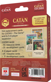 Catan + Catan: 5-6 Player Expansion - 6th Edition Replacement Cards