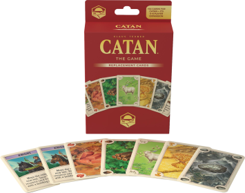 Catan + Catan: 5-6 Player Expansion - 6th Edition Replacement Cards