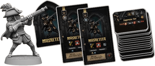 Darkest Dungeon: Musketeer Hero - The Board Game Expansion