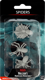 Dungeons & Dragons: Nolzur's Marvelous Unpainted Miniatures - Spiders