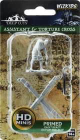 Dungeons & Dragons: Pathfinder Deep Cuts Unpainted Miniatures - Assistant & Torture Cross