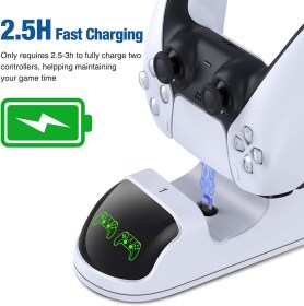Dobe PlayStation 5 Controller Charging Dock - TP5-0506 (PS5) | PlayStation 5