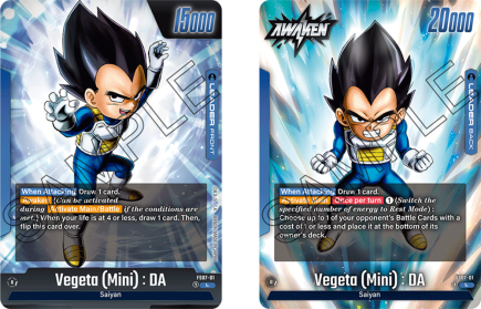 DragonBall Super Fusion World TCG: -Vegeta (Mini)- Starter Deck