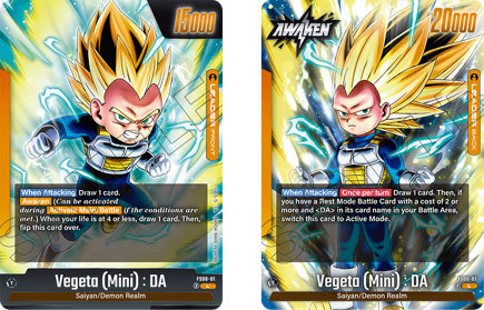 DragonBall Super Fusion World TCG: -Vegeta (Mini) Super Saiyan 3- Starter Deck