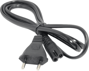 Figure 8 Power Cable with 2 Prong Plug