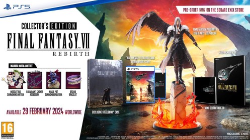Final Fantasy VII: Rebirth - Collector's Edition Content (PS5) | PlayStation 5