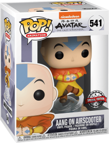 Funko Pop! Animation 541: Avatar: The Last Airbender - Aang on Airscooter Vinyl Figure