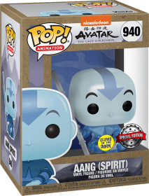Funko Pop! Animation 940: Avatar: The Last Airbender - Aang Vinyl Figure (Spirit)(Glow in the Dark)