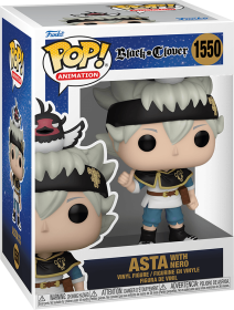 Funko Pop! Animation 1550: Black Clover - Asta with Nero Vinyl Figure